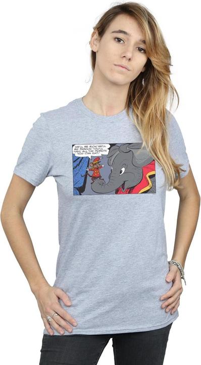 Immagine prodotto Disney Dumbo Rich And Famous Maglietta Ampia Donna (XL)