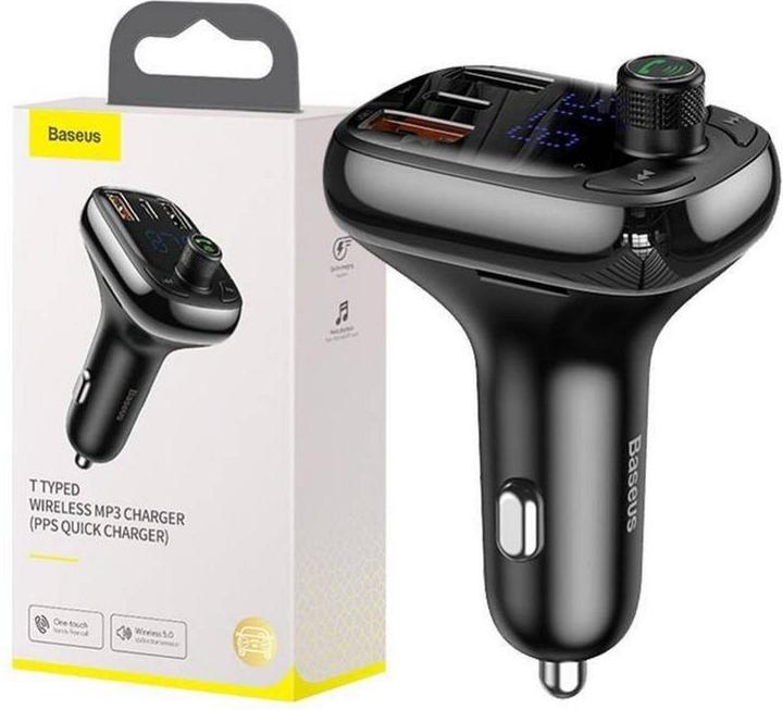 Productafbeelding Baseus Car Bluetooth MP3 Player T Shaped S-13