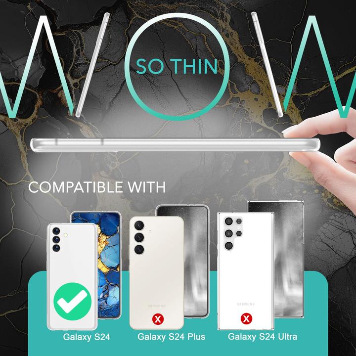 Produktbild Nalia Extrem Dünnes 0,3mm Mattes Hardcase (Samsung Galaxy S24)