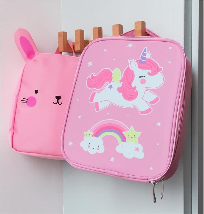 Produktbild A Little Lovely Company Kühltasche Einhorn CBUNPI09 Pink 240x290x90 mm