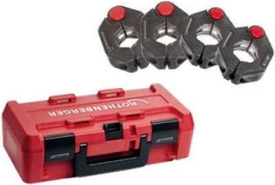 Rothenberger Jeu de bagues à sertir diamètre nominal 16-20-26-32 mm type TH (Raccord à sertir)