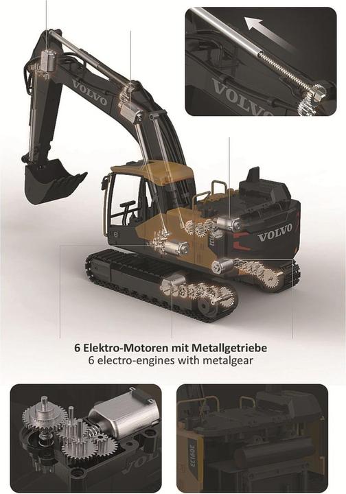 Produktbild Jamara Bagger Volvo EC160E
