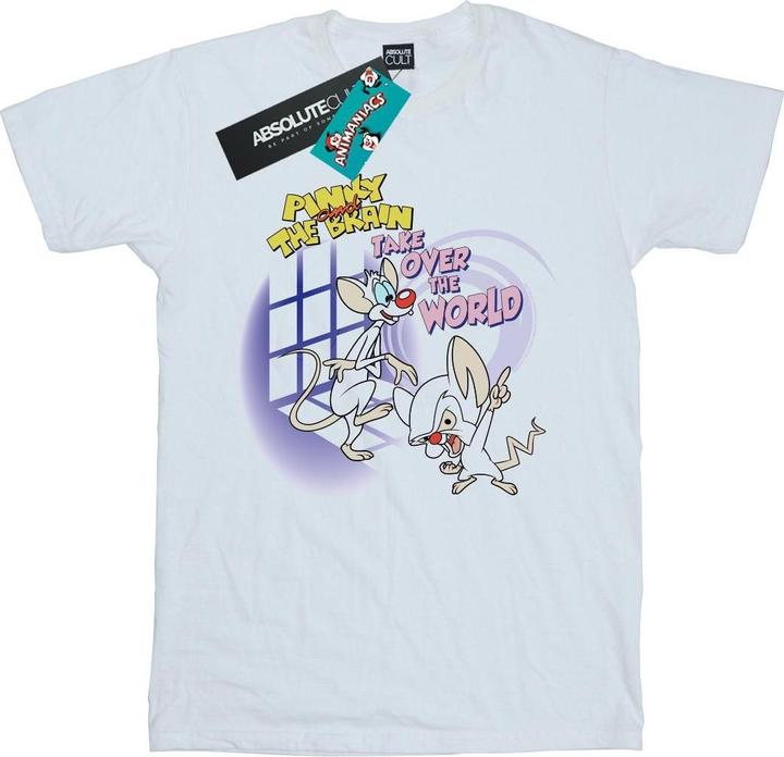Universal Textiles Pinky And The Brain Take Over The World TShirt (5XL)