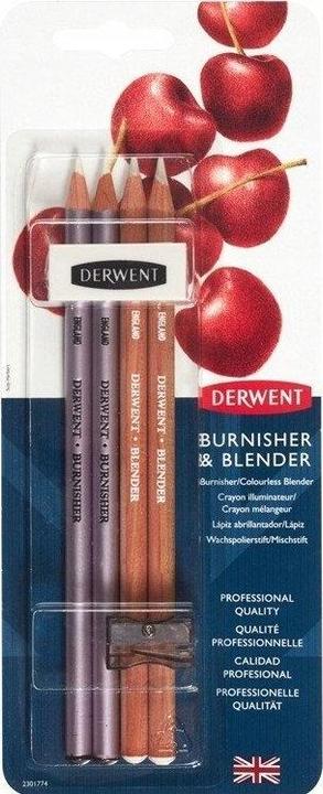 Derwent Blender og Burnisher blyanter 4-pak (4 x)