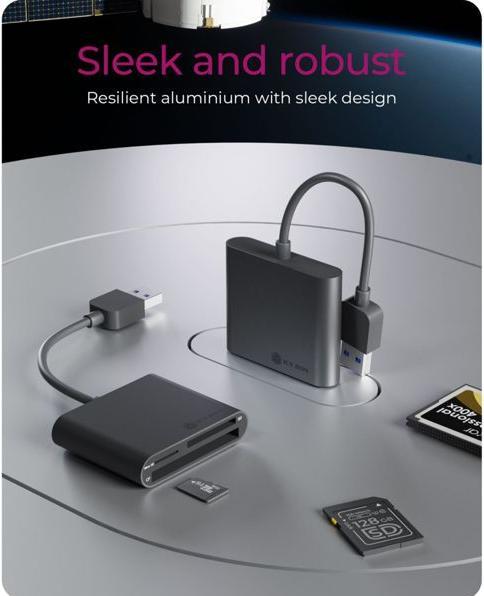 Actual product image Icy Box IB-CR301-U3, USB3.0 Multi-Card (USB 3.0)