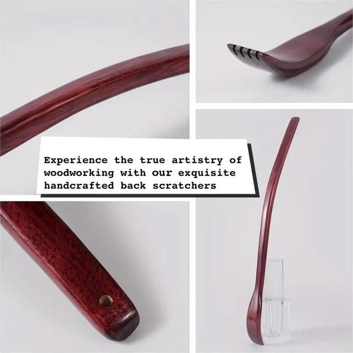 Actual product image Cbx Handgefertigter Rückenkratzer aus Holz – 45 cm