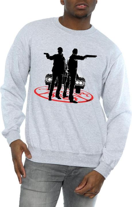 Immagine prodotto Supernatural Sam And Dean Silhouette Felpa Uomo (M)