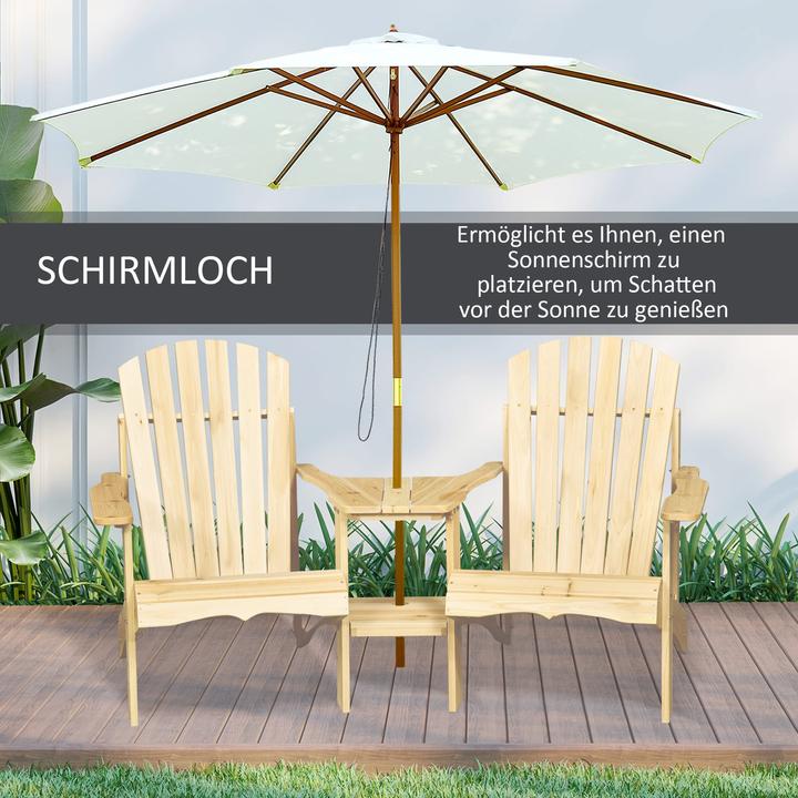 Immagine prodotto Jamb Adirondack Gartenstuhl-Set