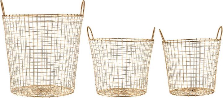 House Doctor Wire (3 x, Ø 46 x 52 cm)