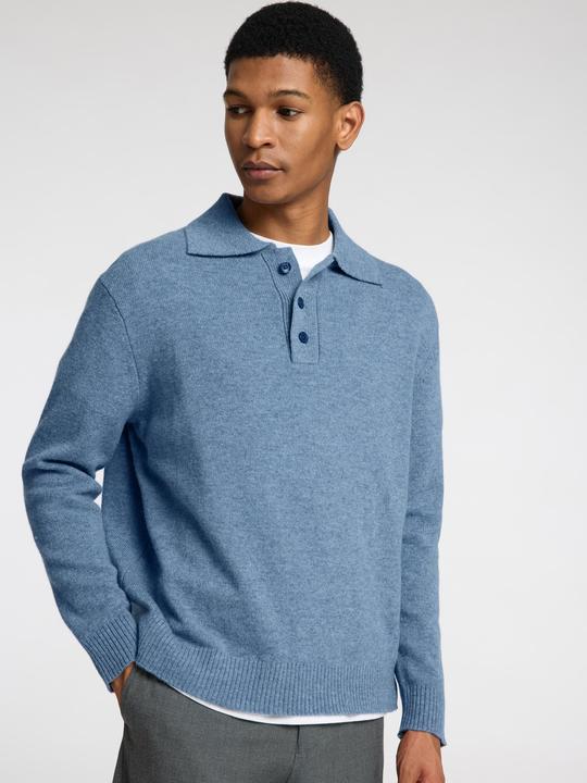 Produktbild Selected Homme 100% Woll Polohemd aus Strick (XL)