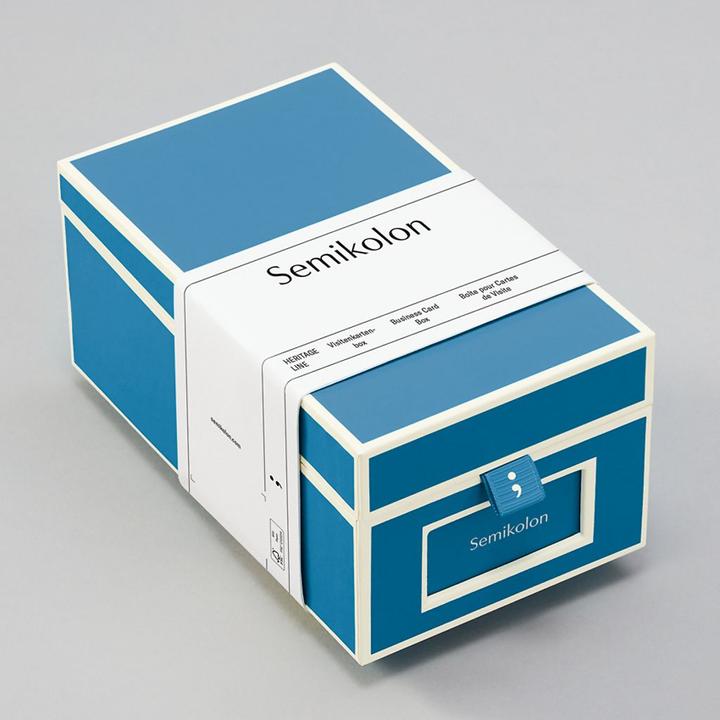 Produktbild Semikolon Visitenkartenbox