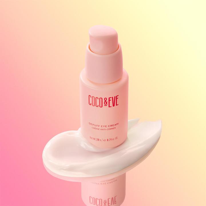 Image du produit Coco & Eve Depuff Crème pour les yeux pour les poches, les cernes et les rides 0.71 fl oz (20 ml, Jour + nuit)