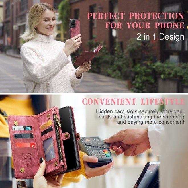 Produktbild Caseme Leder Portemonnaie mit Plastik Hülle (Samsung Galaxy S20 Ultra)