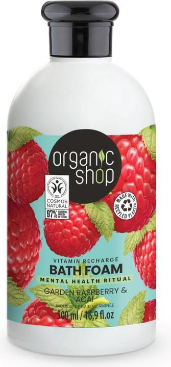 Organic Shop Organic Raspberry & Acai (500 ml, Badeöl)