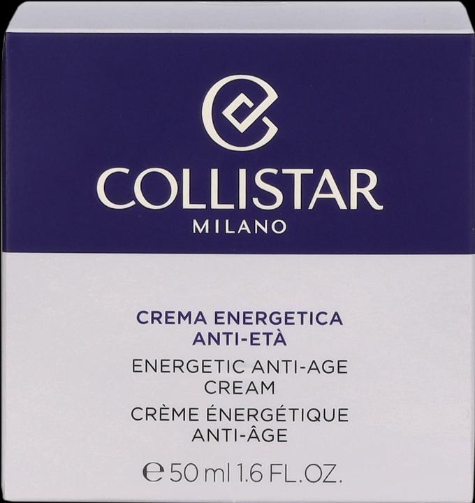 Actual product image Collistar Energetic Anti-age Cream (Ti Amo Italia) with Aglianico red Grape (50 ml, 24h cream)
