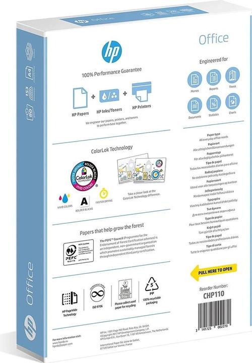 Productafbeelding HP Kantoor (80 g/m², 500 x, A4)
