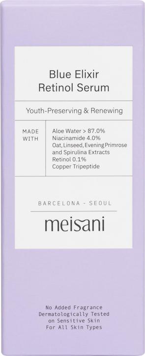 Immagine prodotto Meisani Siero al retinolo elisir blu (15 ml)