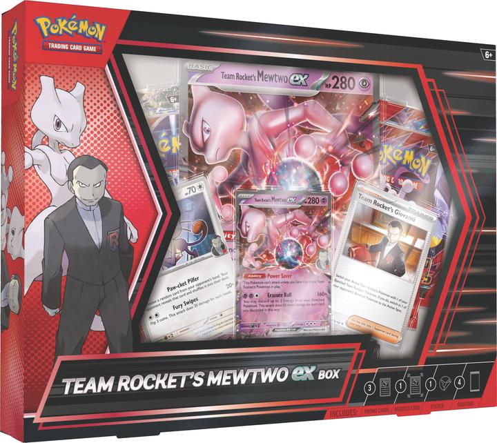 Pokémon P-EN Team Rocket's Mewtwo ex Box (Englisch, Box Set & Collection)