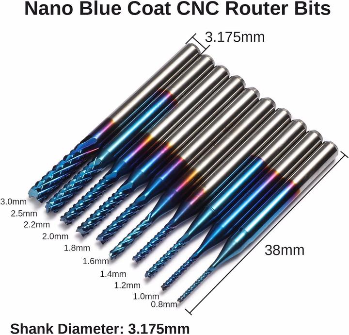 Actual product image Genmitsu End mill set