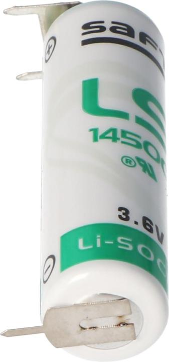 Saft LS14500 AA, LS14500 LiSOCl2 1er Print - / 2er Print + (1 Stk., AA, 2600 mAh)