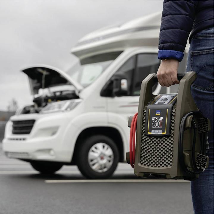 Actual product image GYS GYSCAP 680 E - Booster without battery (9000 A)