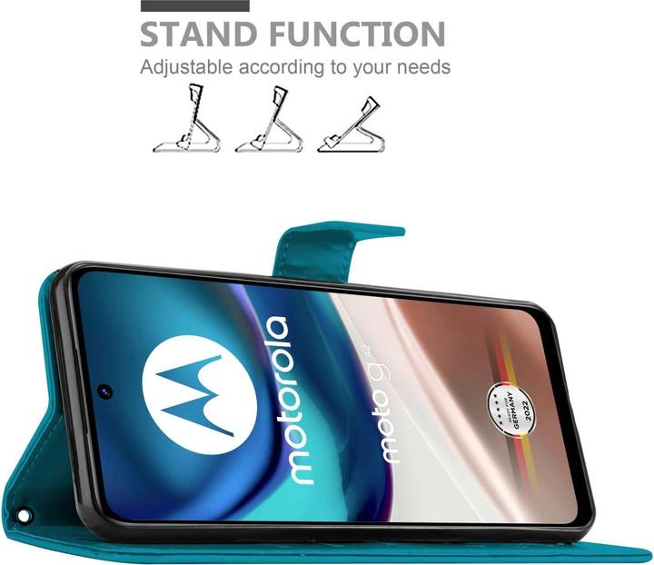Image du produit Cadorabo Coque pour LG K40S pour Fleur Book (Xiaomi Redmi K40s, K40s)