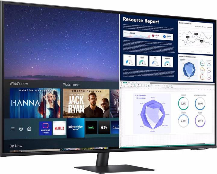 Produktbild Samsung Smart Monitor M7 S43AM704UU (3840 x 2160 Pixel, 43")