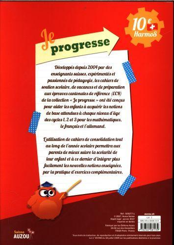 Immagine prodotto Je progresse en français! 10ème Harmos (Francese, Dalla Riva Sabina, Knébel Martine, 2017)