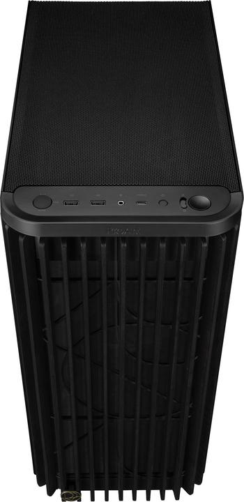 Produktbild ASUS Case PROART PA401 WOOD TG PWM BLACK (ATX)