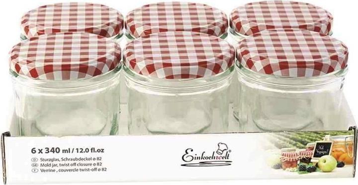 Image du produit Einkochwelt Pots de conserve (6 pcs, 0.34 l)