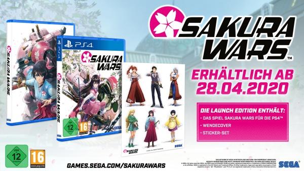 Image du produit Atlus Sakura Wars Édition de lancement (PS4, Multilingue)