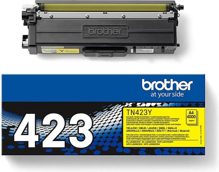 Actual product image Brother Tn-423y (Y)