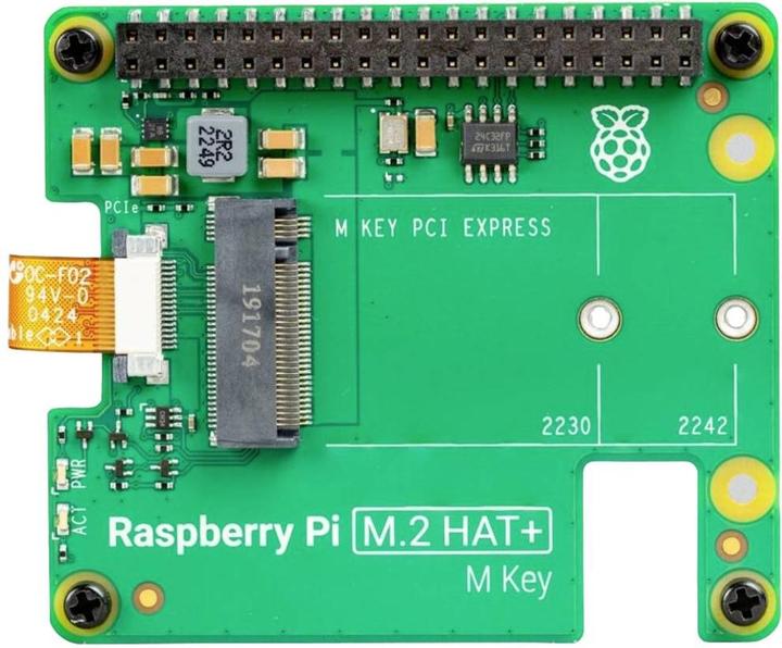 Actual product image Raspberry Pi SSD Kit Fr Pi5 (512 GB, M.2)