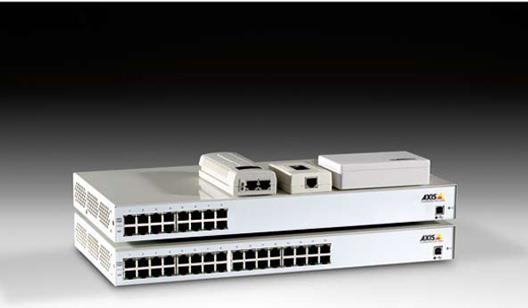Actual product image Axis 5012-002, Power over Ethernet Midspan, 8 Port (8 Ports)