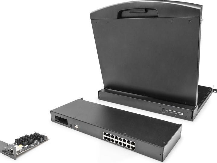 Produktbild Digitus Cat.5 KVM module 16-Port für modularisierte KVM-Konsole
