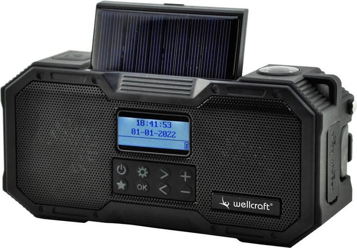 Produktbild Wellcraft DAB/FM Notfall-Radio (FM, DAB+, Bluetooth)