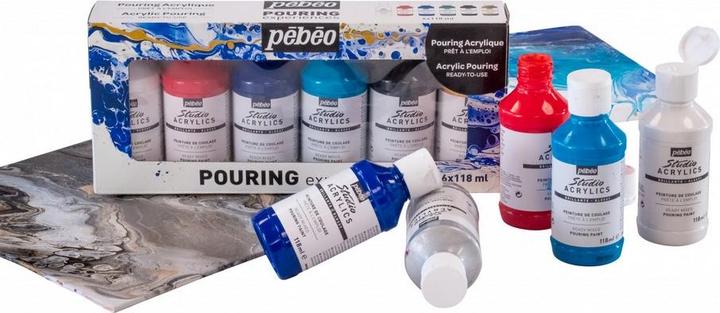 Immagine prodotto Pebeo Set Pouring 6X118Ml (118 ml)