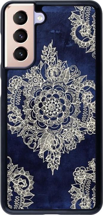 Actual product image PhoneLook Cover Cream Flower Moroccan (Samsung Galaxy S21 5G)