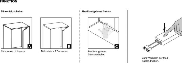 Actual product image L&S Mini IR-Sensorschalter, 1er set, 24V