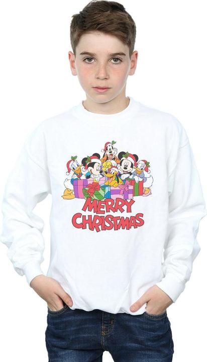 Actual product image Disney Boys Mickey Mouse And Friends Christmas Sweatshirt (152, 158)