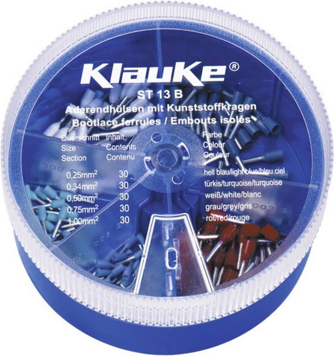Actual product image Klauke Wire end ferrules assortment