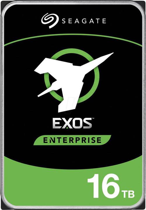Produktbild Seagate Interne Festplatte 8.9 cm (3.5 Zoll) Exos X16 16 TB SATA III Bulk (16 TB, 3.5")