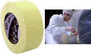 Produktbild 3M 501E Kreppklebeband, 48 mm x 50 m (48 mm)