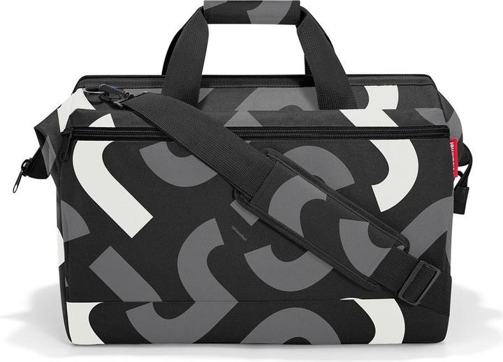 Produktbild reisenthel Allrounder L Pocket Bold Signature Grey – Vielseitige Doktortasche für Reise, Arbeit und