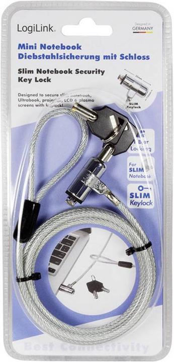 Actual product image LogiLink Notebook anti-theft device with combination lock