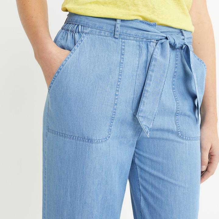 Produktbild Anne Weyburn Weite Hose aus Light-Denim (XS)