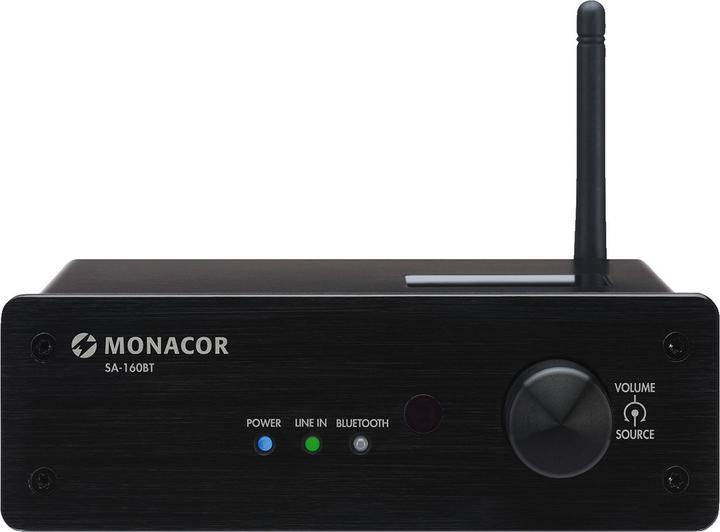 Immagine prodotto Monacor SA-160BT - 2,0 canali - 60 W - 99 dB - 30 W - 20 - 20000 Hz - connessione a morsettiera (Amplificatore)