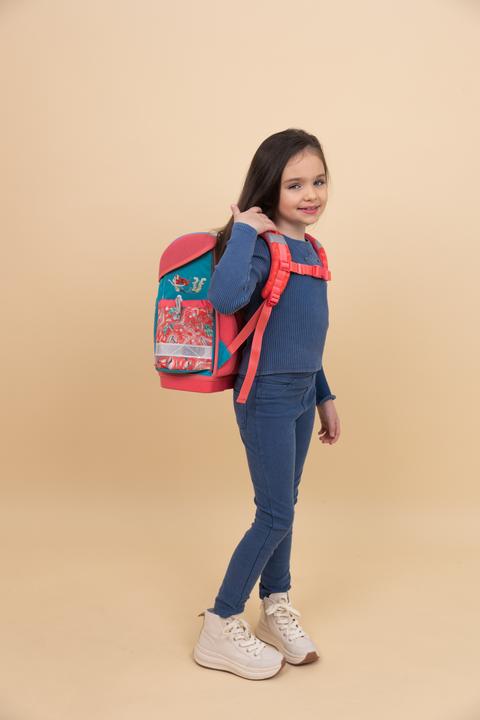 Immagine prodotto Belmil Classy Schulranzen Set 4teilig mit Brustgurt (19 l)