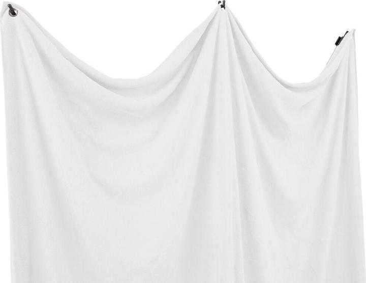 Actual product image Westcott X-Drop Pro - High-Key White (8' x 8') Wrinkle-Resistant Backdrop Kit, 2.4x2.4m (240 cm)