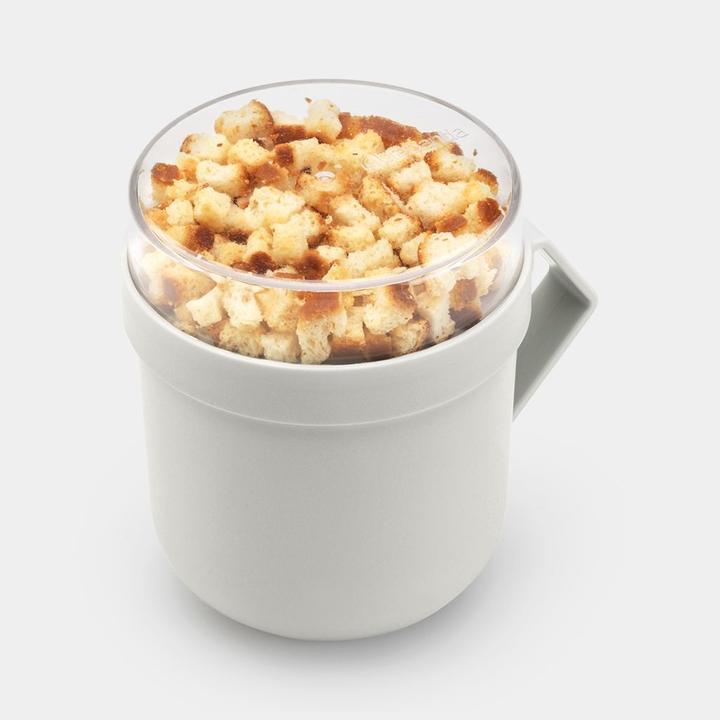 Produktbild Brabantia Suppenbehälter Make & Take 600 ml, Hellgrau